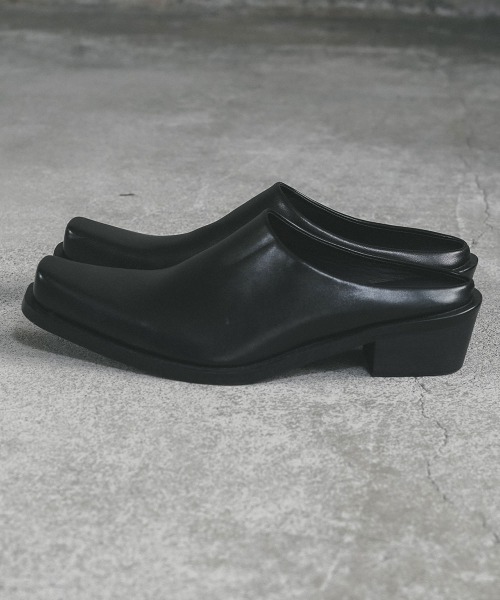 「Shoowtime」 シューズ 25.0cm ブラック メンズ_画像6