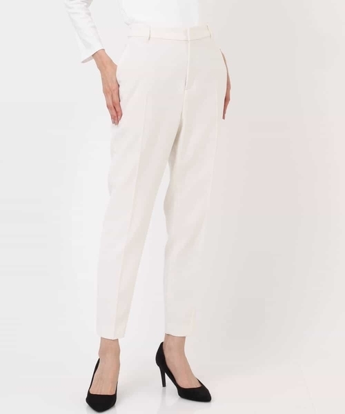 「OFUON le MK」 パンツ 36 アイボリー レディース_画像8