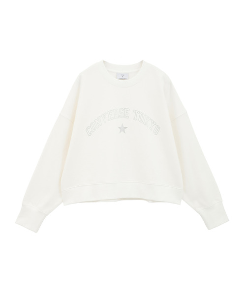 CONVERSE TOKYO トレーナー スウェット LOGO PRINT SHORT SWEAT CONVERSE TOKYO トレーナー スウェット LOGO PRINT SHORT SWEAT