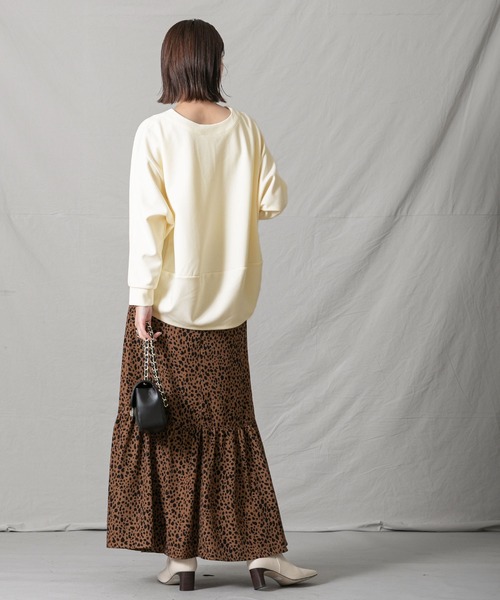 「Gready Brilliant」 「AuieF」長袖カットソー 38 アイボリー レディース_画像7