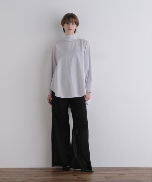 LE PHIL（ル フィル） ブラウス シャツ SOLOTEXブロードボウタイ