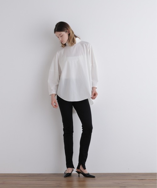 LE PHIL（ル フィル） ブラウス シャツ SOLOTEXブロードボウタイ