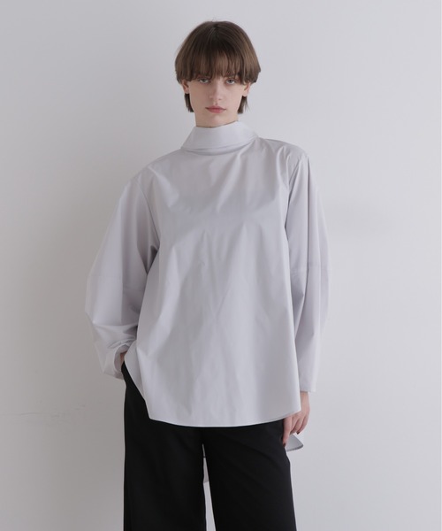 LE PHIL（ル フィル） ブラウス シャツ SOLOTEXブロードボウタイ