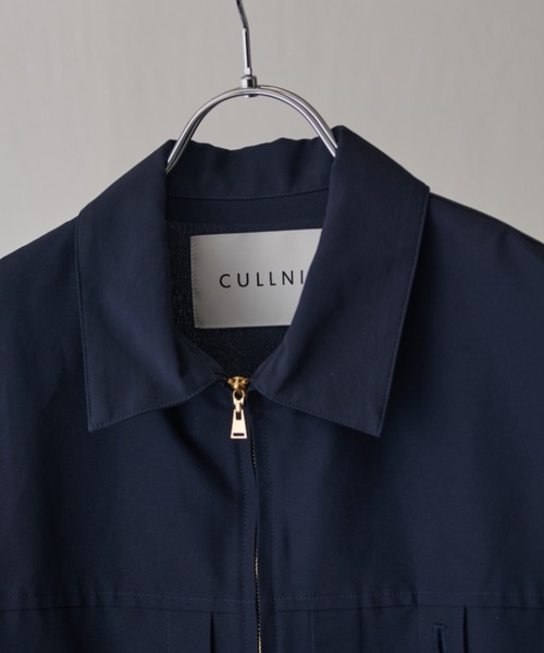 ブルゾン アウター 「CULLNI exclusive for Lui's」衿付きZIPブルゾン メンズの画像