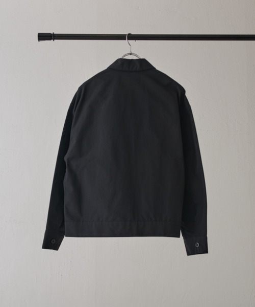 ブルゾン アウター 「CULLNI exclusive for Lui's」衿付きZIPブルゾン メンズの画像