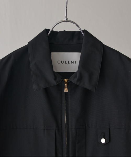 ブルゾン アウター 「CULLNI exclusive for Lui's」衿付きZIPブルゾン メンズの画像