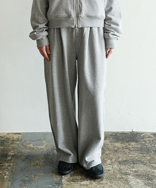 SOLAMONAT LARME（ソラモナラーム） スウェットパンツ ジャージ 裏毛