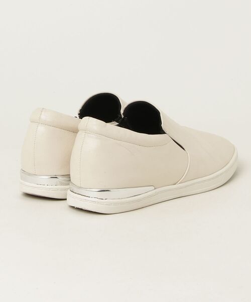 「Fin」 スリッポン 23.5cm ベージュ レディース_画像2