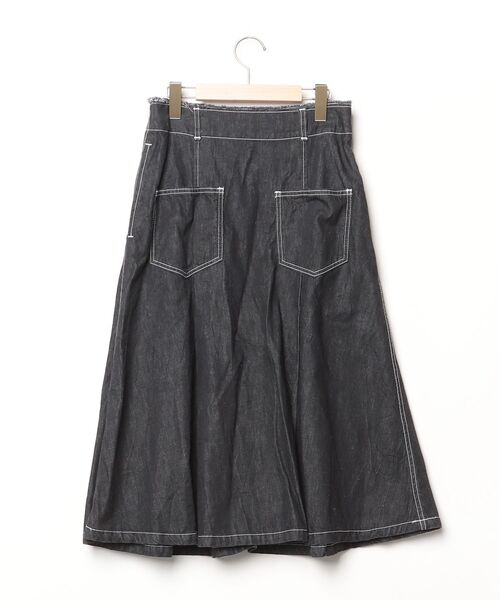 「ZUCCa」 デニムスカート M size ブラック レディース_画像2