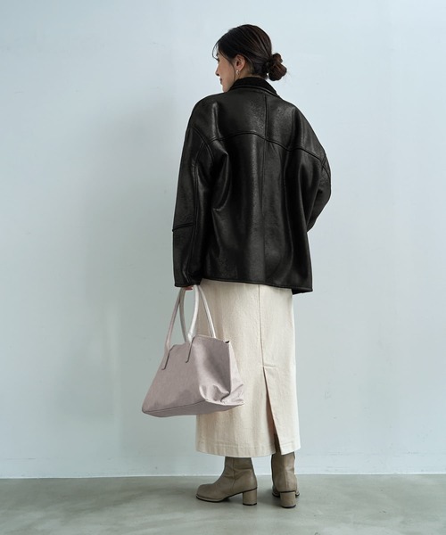 STYLE DELI（スタイルデリ） ムートンコート ボアコート フェイク