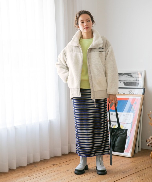 niko and…（ニコアンド） ブルゾン MEDIUM ベージュ レディース