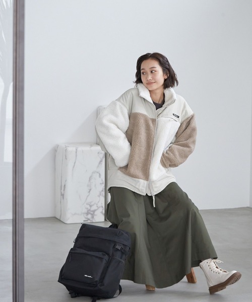 niko and…（ニコアンド） ブルゾン MEDIUM ベージュ レディース