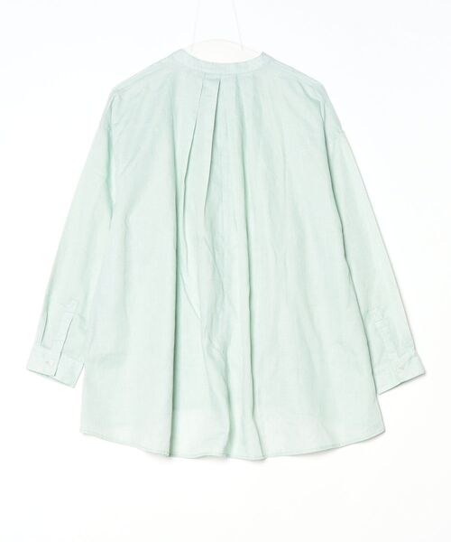 「studio CLIP」 長袖ブラウス FREE グリーン レディース_画像2