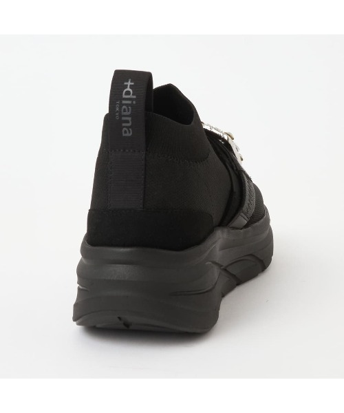 「+diana」 ローカットスニーカー 23.5cm アイボリー レディース_画像3