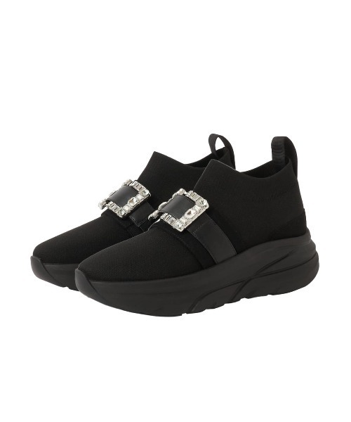 「+diana」 ローカットスニーカー 23.5cm アイボリー レディース_画像8