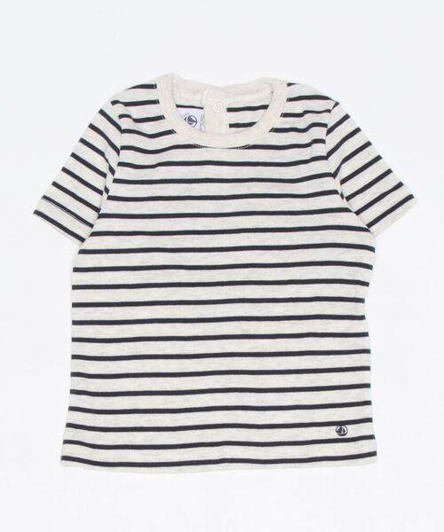 「PETIT BATEAU」 「KIDS」半袖Tシャツ 24MONTH ホワイト キッズ_画像4
