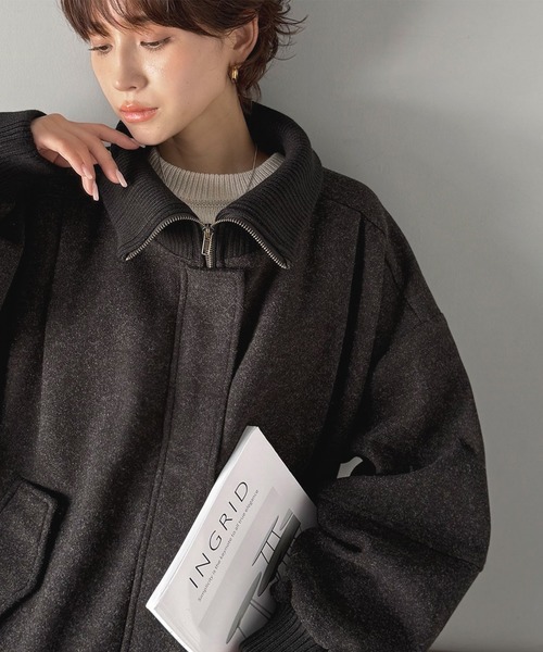 「Java」 ブルゾン X-LARGE ブラック レディース_画像6