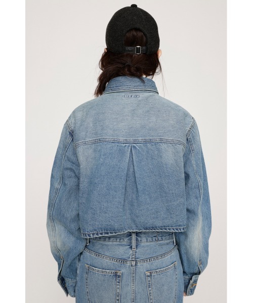 「SLY」 デニムジャケット FREE ブルー レディース_画像6