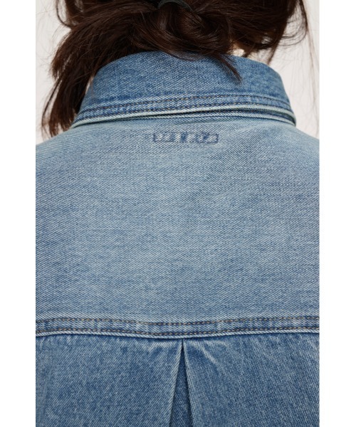 「SLY」 デニムジャケット FREE ブルー レディース_画像8