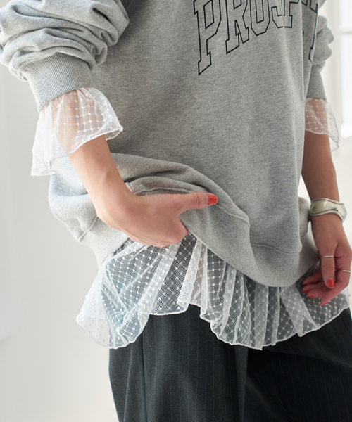 Spick＆Span（スピック アンド スパン） tシャツ 「追加4」チュール