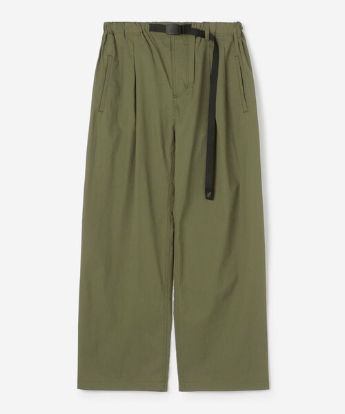 ワイドパンツ パンツ Gramicci | 「別注」 ドットエアー 2タックシームレスパンツ MEN メンズの画像