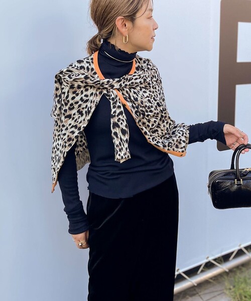 「Rie Miller」 ニットカーディガン 38 ブラック系その他 レディース_画像6