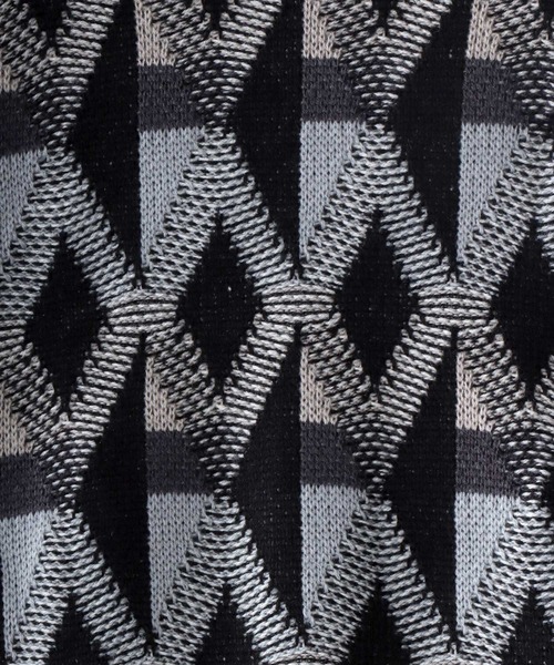 「SITRY」 ニットカーディガン X-LARGE ブルー メンズ_画像7