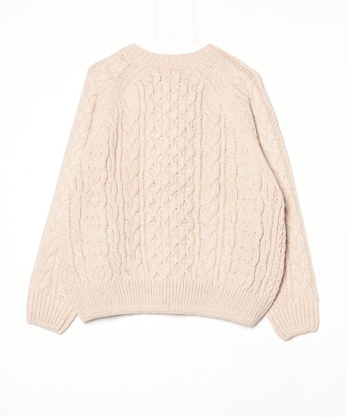 「Rodeo Crowns」 ニットカーディガン FREE ベージュ レディース_画像2