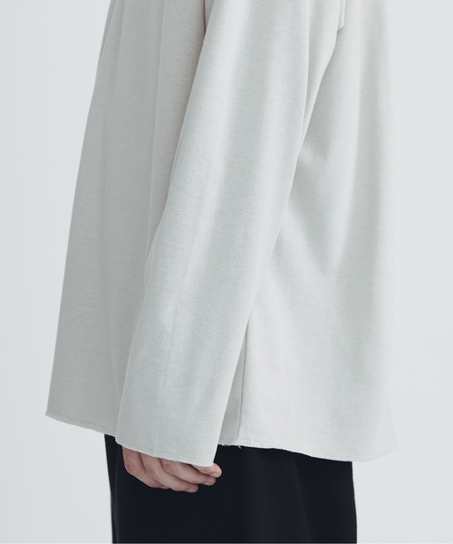 「marka」 長袖Tシャツ 2 ライトグレー メンズ_画像4