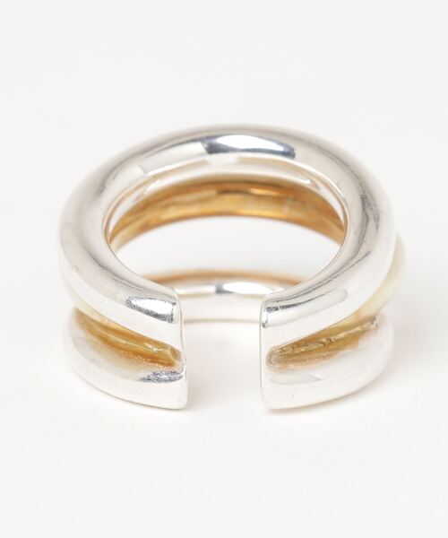「PHILIPPE AUDIBERT」 リング FREE シルバー レディース_画像2