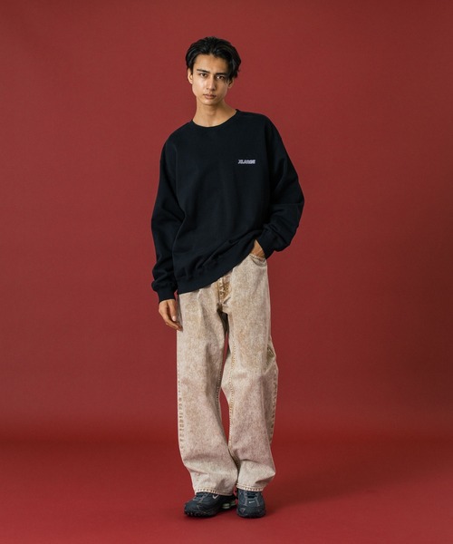 XLARGE」 スウェットカットソー L アッシュ メンズ XLARGE（エクストラ 