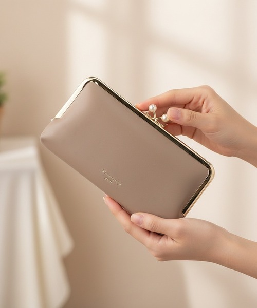 Backyard family 通販がま口 がま口 長財布 大容量 BACKYARD FAMILY バックヤードファミリー 長財布 通販長財布 レディース がま口 大容量 ブラック キャメル ロングウォレット おしゃれ 合皮 合成皮革 ガマグチ 薄い財布 オシャレ カジュアル 大学生 財布 BACKYARD FAMILY ママタウン - 通販 - Yahoo ショッピング