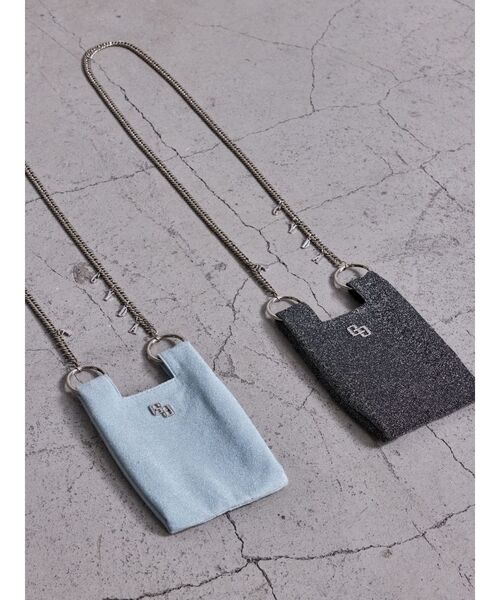 GYDA（ジェイダ） スマホショルダー GG GLITTERスマホショルダーBAG