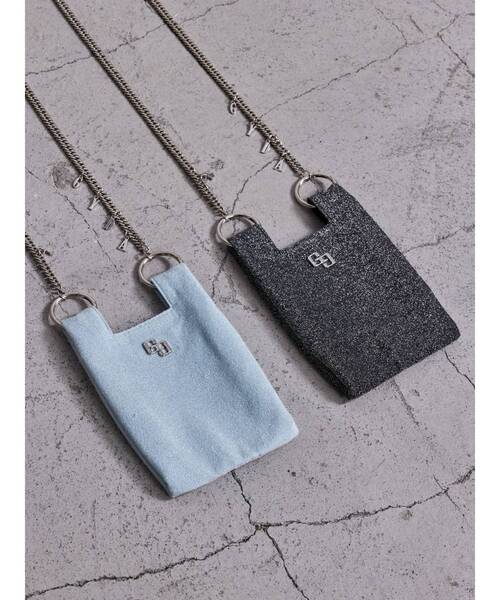 GYDA スマホショルダーバッグ GYDA（ジェイダ） GG GLITTERスマホショルダーBAG : ZOZOTOWN Yahoo!店