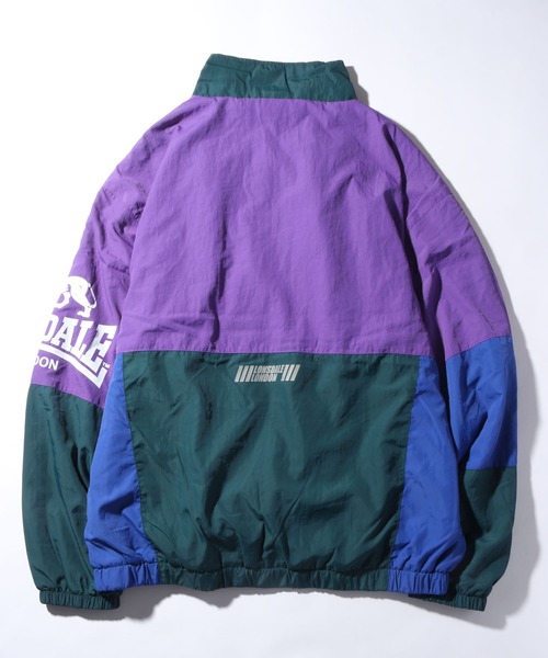 「LONSDALE」 ナイロンブルゾン M ブラック メンズ_画像4