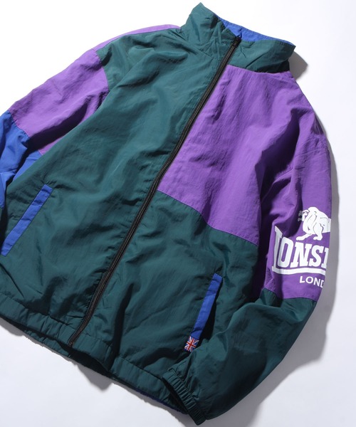 「LONSDALE」 ナイロンブルゾン M ブラック メンズ_画像7