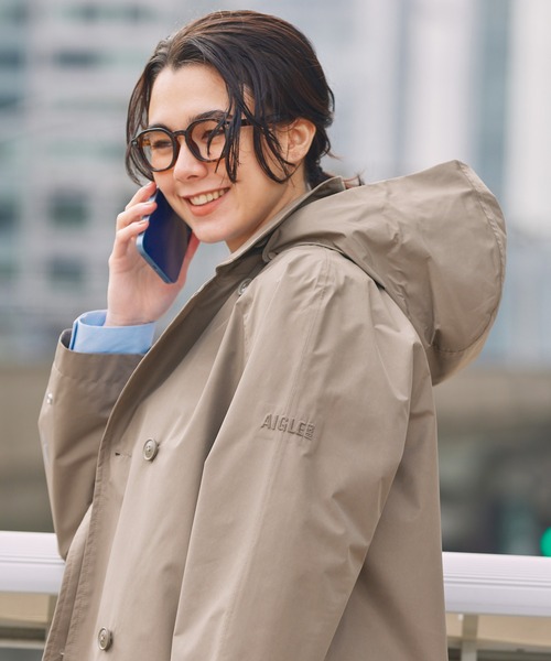 AIGLE（エーグル） トレンチコート コート 防風 透湿 防水 GORE-TEX