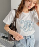 tシャツ 半袖 「mily bilet」1枚で...の詳細画像5
