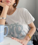 tシャツ 半袖 「mily bilet」1枚で...の詳細画像2