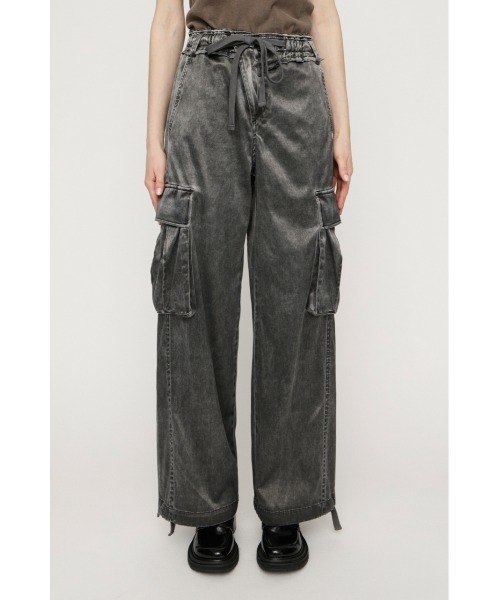 SLY（スライ） カーゴパンツ WASHED SATIN CARGO PT ウォッシュド