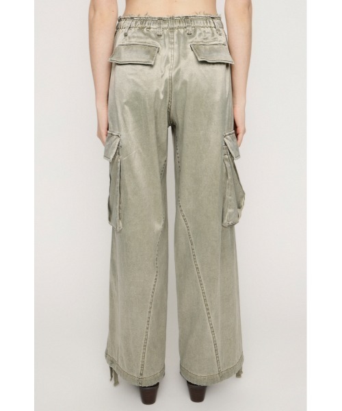 SLY スライ WASHED SATIN CARGO パンツ SLY（スライ） カーゴパンツ WASHED SATIN CARGO PT ウォッシュド