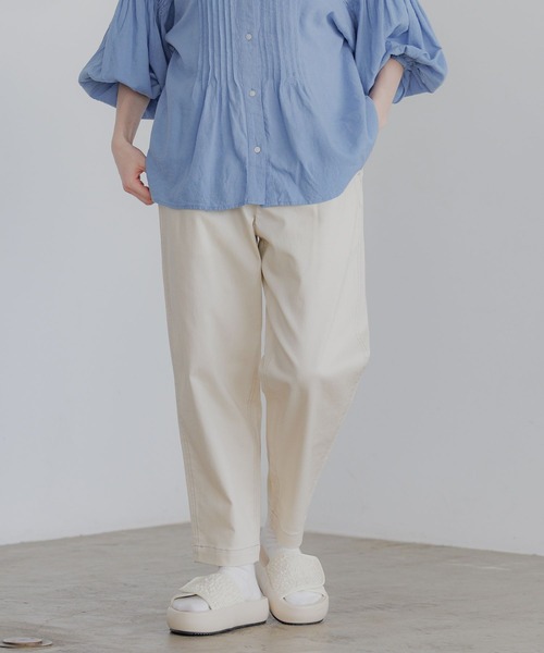 「niko and...」 チノパンツ MEDIUM ブラウン レディース_画像3