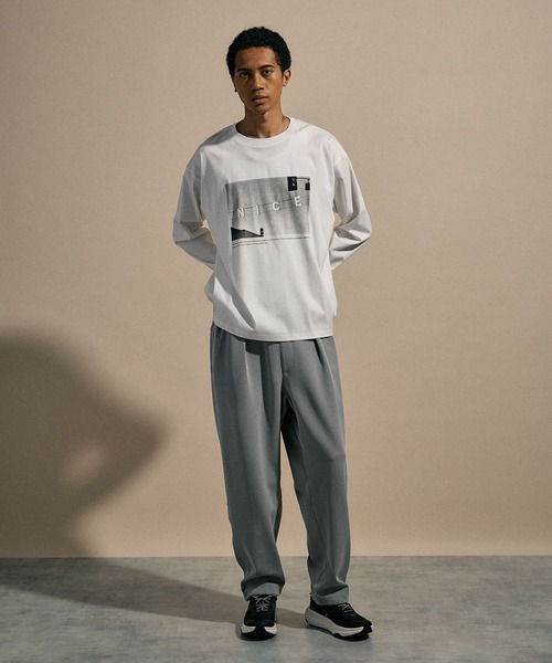NUMERALS(ヌメラルズ) tシャツ 「NUMERALS」PHOTO PRINT LONG SLEEVE NUMERALS(ヌメラルズ) tシャツ 「NUMERALS」PHOTO PRINT LONG SLEEVE