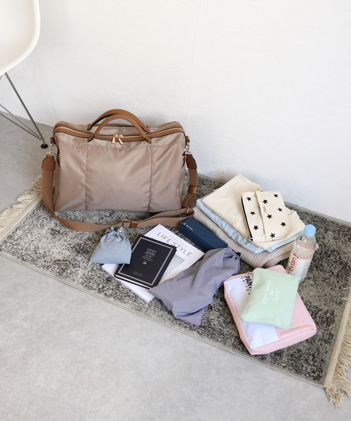 「MIAN 」 2WAYバッグ FREE グレイッシュベージュ レディース_画像5