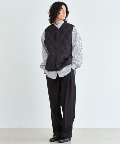 「SINSS」 スラックス MEDIUM ブラック メンズ_画像5