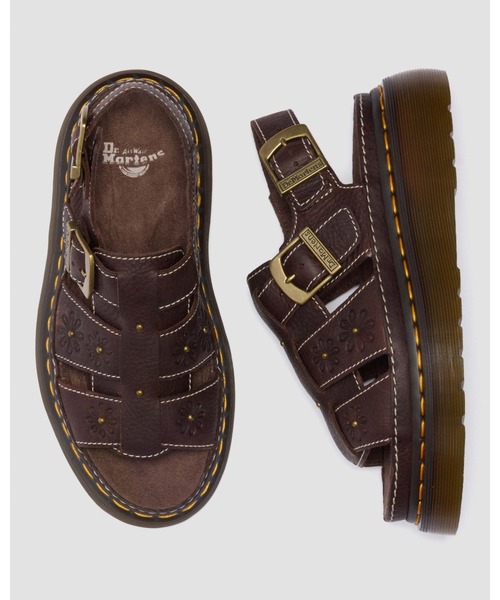 Dr.Martens（ドクターマーチン） サンダル WRENLIE オープン フラワー