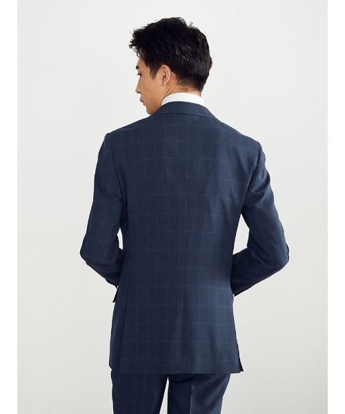 「Perfect Suit FActory」 スーツ AB8 ブルー メンズ_画像4