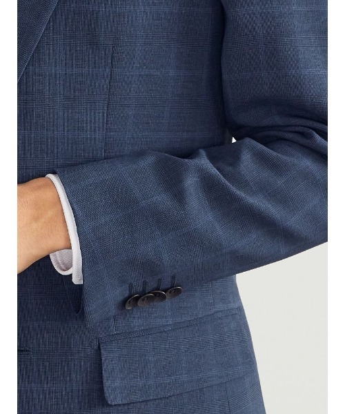 「Perfect Suit FActory」 スーツ AB8 ブルー メンズ_画像7