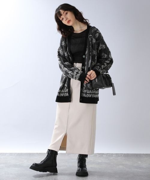 「JEANASIS」 スカート SMALL ブラック レディース_画像9