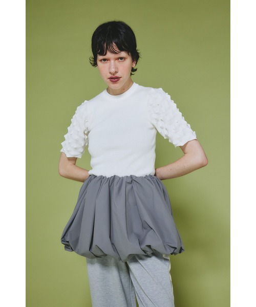 「HeRIN.CYE」 ミニスカート FREE ブラック レディースの画像